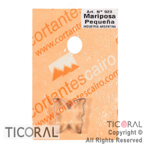 CORTANTE C 923 MARIPOSA PEQUE�A x 1